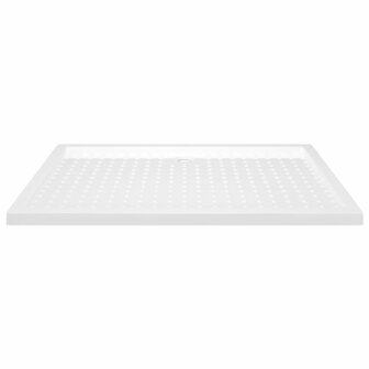 Douchebak met noppen 80x120x4 cm ABS wit 4