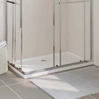 Douchebak rechthoekig 70x120 cm ABS wit 1