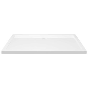 Douchebak rechthoekig 70x120 cm ABS wit 4