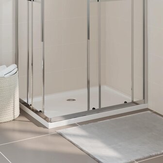 Douchebak rechthoekig 70x100 cm ABS wit 1