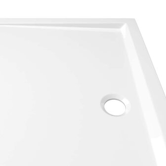 Douchebak rechthoekig 70x100 cm ABS wit 7