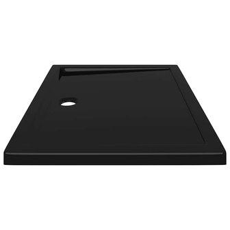 Douchebak rechthoekig 70x90 cm ABS zwart 5