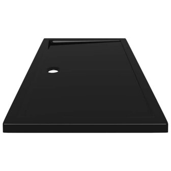 Douchebak rechthoekig 70x120 cm ABS zwart 5