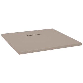 Douchebak 80x80 cm SMC bruin 2