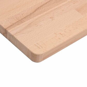 Badkamer wandschap staal en massief beukenhout 10
