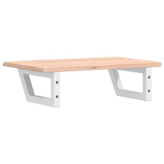 Badkamer wandschap staal en massief eikenhout  6