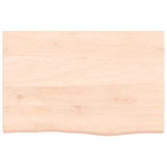 Badkamer wandschap staal en massief eikenhout  8