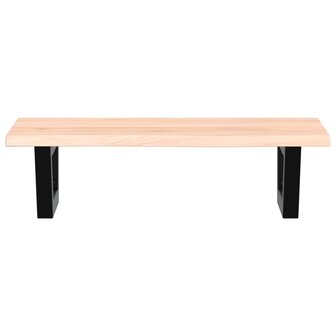 Badkamer wandschap staal en massief eikenhout 4
