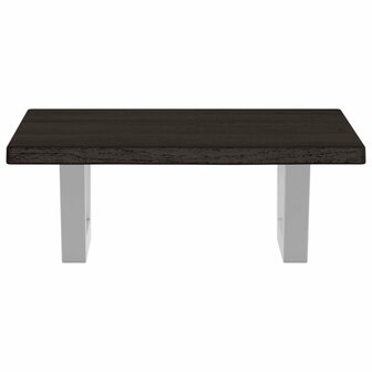 Badkamer wandschap staal en massief eikenhout 4