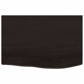 Badkamer wandschap staal en massief eikenhout 8