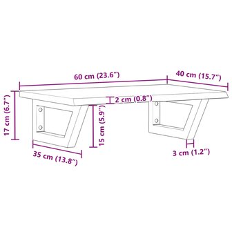 Badkamer wandschap staal en massief eikenhout 11