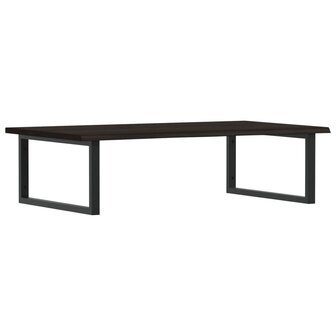 Badkamer wandschap staal en massief eikenhout 2
