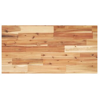 Badkamer wandschap staal en massief acaciahout 8