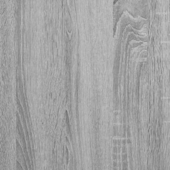 Wastafelkast 80x33x60 cm bewerkt hout grijs sonoma eikenkleurig 11