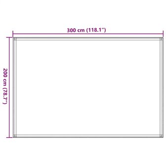 Tenttapijt 200x300 cm antracietkleurig 7