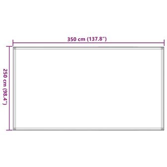 Tenttapijt 250x350 cm antracietkleurig 7