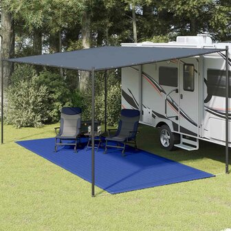 Tenttapijt 250x550 cm blauw 1