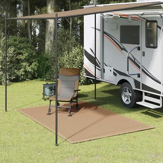 Tenttapijt 250x200 cm taupe 1