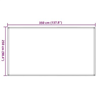 Tenttapijt 250x350 cm taupe 9