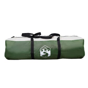 Tunneltent 2-persoons waterdicht groen 8