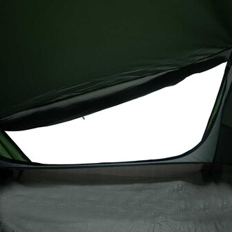 Tunneltent 2-persoons waterdicht groen 10