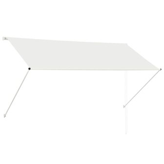 Luifel uittrekbaar 250x150 cm cr&egrave;me 2