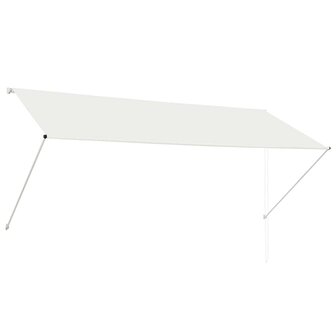 Luifel uittrekbaar 300x150 cm cr&egrave;me 2
