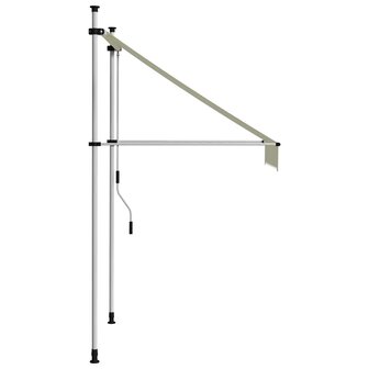 Luifel handmatig uittrekbaar 100 cm cr&egrave;me 3
