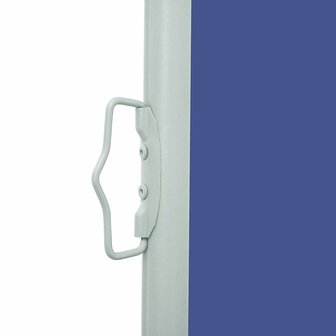 Tuinscherm uittrekbaar 140x600 cm blauw 10