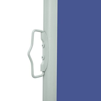Tuinscherm uittrekbaar 600x160 cm blauw 9