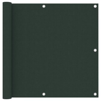Balkonscherm 90x300 cm oxford stof donkergroen 1