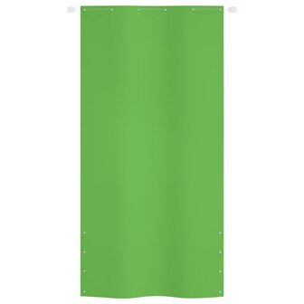 Balkonscherm 120x240 cm oxford stof lichtgroen 2
