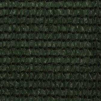 Balkonscherm 75x500 cm HDPE donkergroen 2