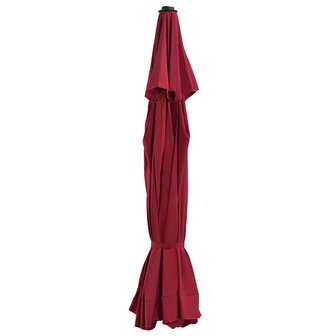 Vervangingsdoek voor parasol 515 cm bordeauxrood 1