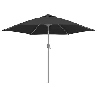 Vervangingsdoek voor parasol 300 cm antracietkleurig 4