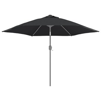 Vervangingsdoek voor parasol 300 cm zwart 4