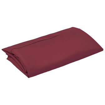 Vervangingsdoek voor zweefparasol 350 cm bordeauxrood 3