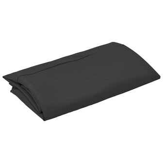 Vervangingsdoek voor zweefparasol 350 cm zwart 3