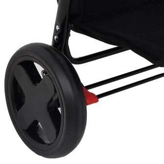 Kinderwagen 2-in-1 staal lichtgrijs 10