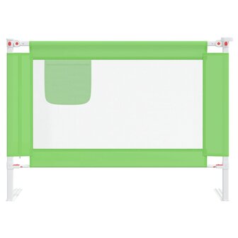 Bedhekje peuter 90x25 cm stof groen 3