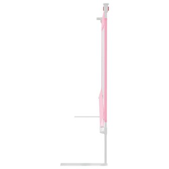 Bedhekje peuter 180x25 cm stof roze 4