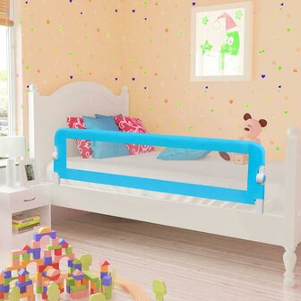 Kinderbedhekjes 2 st 150x42 cm blauw  1