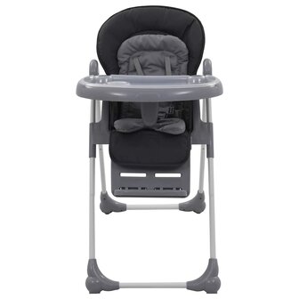 Kinderstoel hoog grijs 2