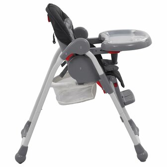Kinderstoel hoog grijs 6