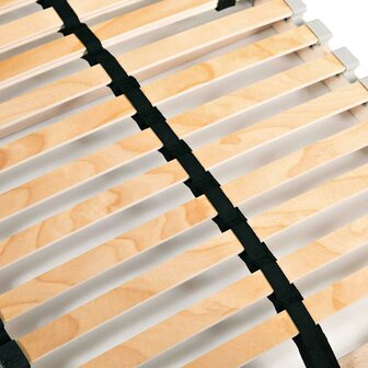 Lattenbodem met 28 latten 7 zones 70x200 cm 5