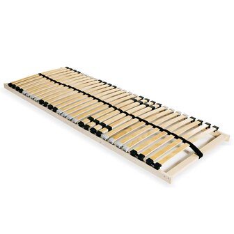 Lattenbodem met 28 latten 7 zones 90x200 cm 1