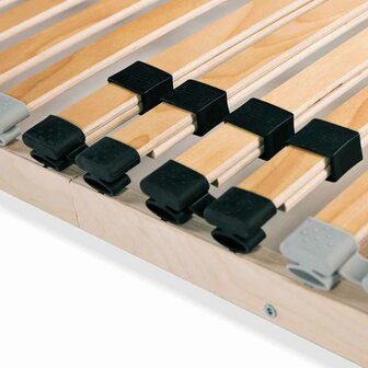 Lattenbodem met 28 latten 7 zones 100x200 cm 7
