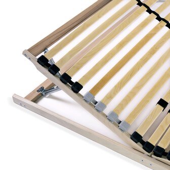 Lattenbodem met 28 latten 7 zones 100x200 cm 7