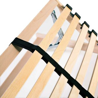 Lattenbodems 2 st met 28 latten 7 zones 70x200 cm 6