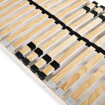 Lattenbodems 2 st met 28 latten 7 zones 70x200 cm 3